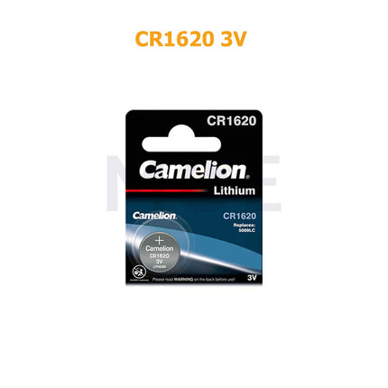 Camelion Battery Button/Coin Cell Lithium CR1620 3V