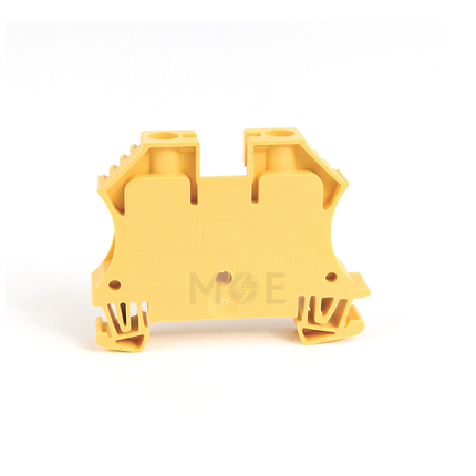 ONKA Rail Terminal Block Yellow 6mm | ON-MRK 6-YEL | جنكسيون سكة اصفر
