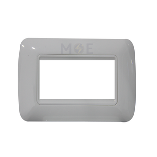 Master Plastic Cover Plate White 3module | 45202 | بلاك بلاستيك ابيض