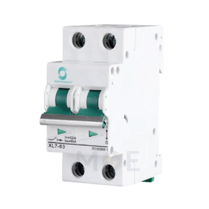 World Sun Light MCB XNC-125 DC 2P 125A | XNC-125 | دجنتور كهرباء مجوز - قاطع كهربائي