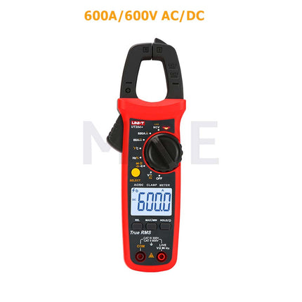 UNI-T Digital Clamp Meter AC/DC Volt&Amp, Resistance, Freq, Capacitance, Temp, Diode & Continuity 600A/600V | UT204+