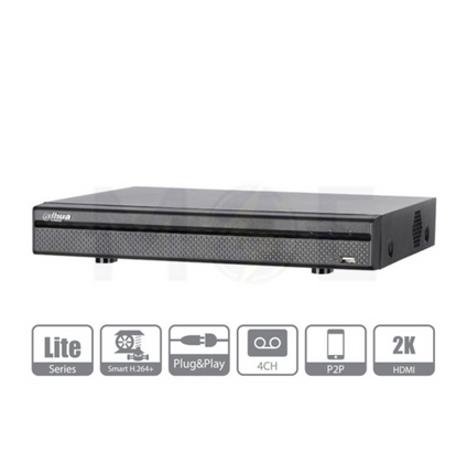 DAHUA Penta-brid DVR/XVR HDCVI 4MP 4CH | DHI-XVR5104H-4M