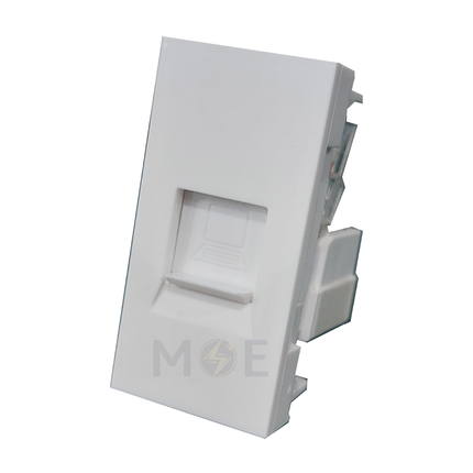 G-TECH Cat6 Data Socket White RJ45 | IS025.WH | بريز داتا ابيض