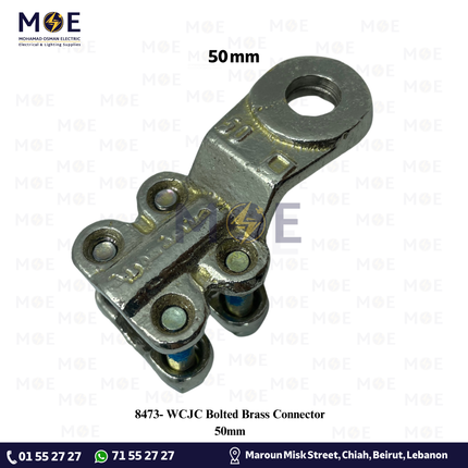 WCJC Bolted Brass Connector 50mm | كوس برغي