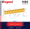 Legrand Cable Markers Capital Letter CAB3 ( 4-6mm ) Yellow ( U ) | 38380 | حلقة ترقيم كابلات اصفر حرف