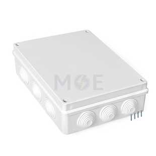 Orient Surface distribution mounting box Rectangle With Cable Gland 400x350x120mm | SM 400C9 | علبة مربعة ظاهرة مع جوان