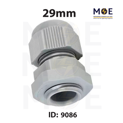 Elettrocanali Cable Gland PG29 ( 15mm - 25mm ) | 51029 - PG29 | برس اتوب للكابل