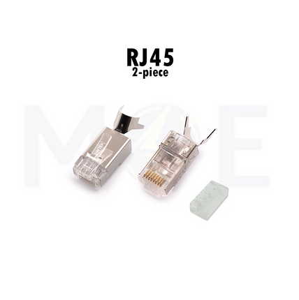 Dintek Network Plug Crimp Connector Fully Shielded Transparent CAT6 & CAT7 RJ45 8P8C | 1501-88046