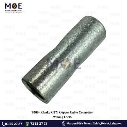 Klauke GTY Copper Cable Connector 95mm | LV95 | كوس وصل كبس نحاس