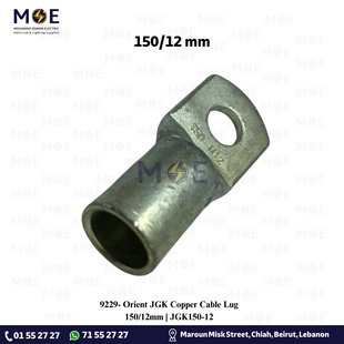Orient JGK Copper Cable Lug 150/12mm | JGK150-12 | كوس كبس