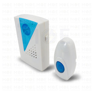 Aokeman Wireless Doorbell 32 Ringtones White 100mt AO-809ACDC - جرس منزلي وايرلس اثنان و ثلاثون صوت ابيض (1)
