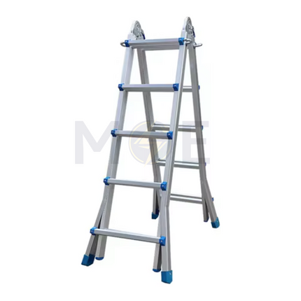 Telescopic Multi-Purpose Ladder Aluminum 4x5 Steps