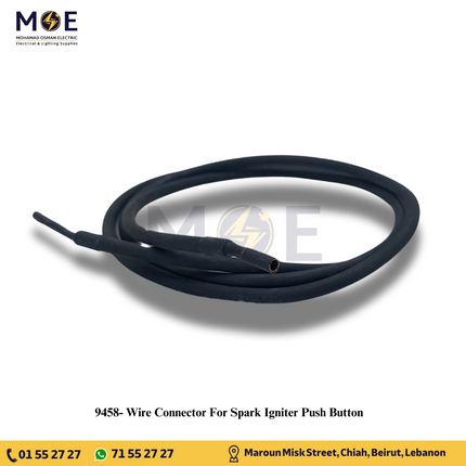 Wire Connector For Spark Igniter Push Button 90 cm | شريط قداحة دفاية غاز
