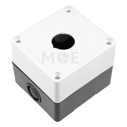 Powerelec Control Box Push Button IP54 1Hole 22mm | DQ-XAL-BE01 | علبة ظاهرة