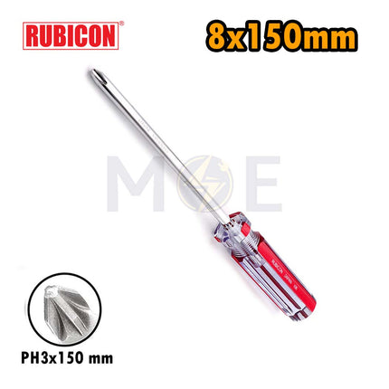 Rubicon Phillips Screwdriver Line Color 8X150mm | 106