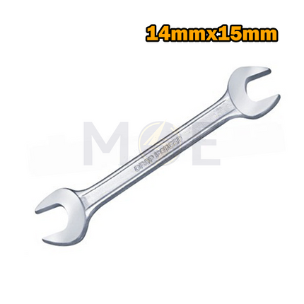 Industrial Drop Forged Double Open End Spanner 14mmx15mm