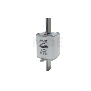 Jinlida Ceramic Knife/Blade Fuse NH2 400A 500V/690V AC 50KA/120KA gG | NH2 فيوز سكين