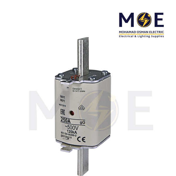 Jinlida Knife/Blade HRC Fuse Holder Base NH1 500V 250A | NH1-250A | قاعدة بيت فيوز سكين