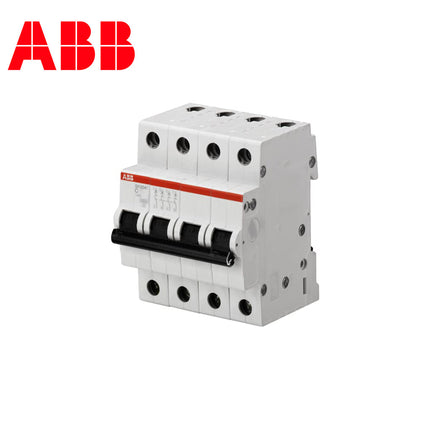 ABB MCB SH204 C20 4P 6kA 20A | 2CDS214001R0204 | دجنتور كهرباء ثلاثة فاز مع نتر - قاطع كهربائي رباعي