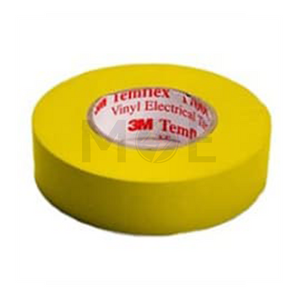 3M Electrical Adhesive Tape Yellow 20yd | Temflex 1500