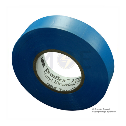 3M Electrical Adhesive Tape Blue 20yd | Temflex 1500