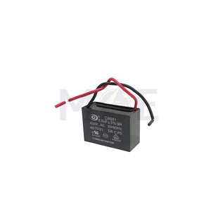 Fan Capacitor Black 6UF 450V | CBB61 بوبين مروحة بشريط
