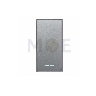 Ave SPA 1Way Switch Silver Matt 1P 16A | 443001