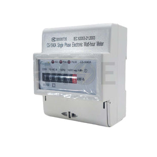 Cosmostar Single Phase Energy Meter KwH 230V AC 50Hz 10-40A 4Module | CS-1040A