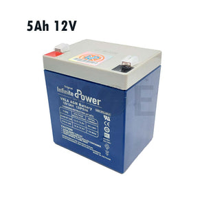 Infinite Power VALVE Sealed Lead Acid Rechargeable Battery 5Ah 12V | 12IP5VA