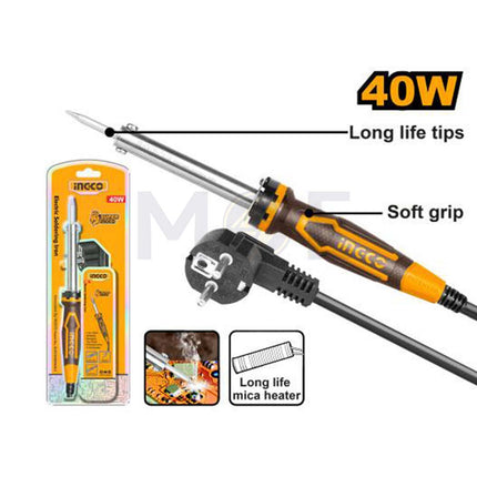 Ingco Industrial Electric Soldering Iron 40W | SI0248 كاوي لحام قصدير صناعي