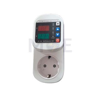 Lamda Smart Plug-in Adjustable Voltage Protector /Over-Under Voltage - Current Protection 1-16A 80-300V AC