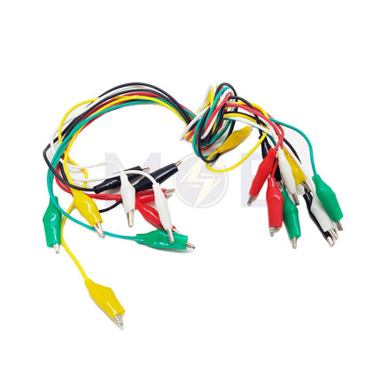 Wire Alligator Clip Small Multicolor 55cm | K3020A-SL0038B