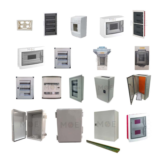Enclosures - Distribution Boards - Boxes - DIN Rails