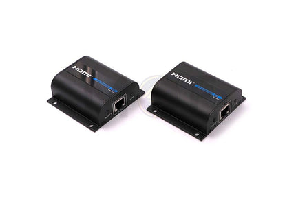 10004-HDMI Extender HD 1080P 1x1 Splitter HDMI sender receiver 60m Cat5e6 RJ45 HDTV اكستندر فيديو (1)