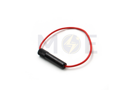 Screw Cap Panel Mount Fuse Holder with Wire for 6×30mm Glass Fuse | JR6214A - SLF
