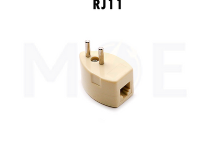 RJ11 Female to Telephone Plug Adapter | 322W