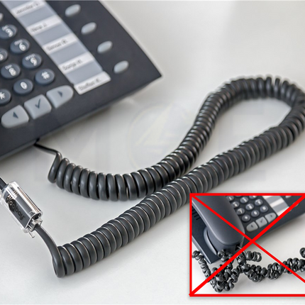 Handset Twist Stopper / Detangler Adapter RJ9 | KD55