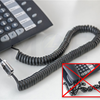Handset Twist Stopper / Detangler Adapter RJ9 | KD55