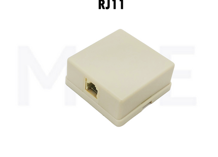 Threeway Adapter Box RJ11 1 Female to 3 RJ11 Female 6P4C | JLP103