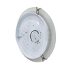 Murano Ceiling Light / Downlight Glass Round White 2xE27 30cm