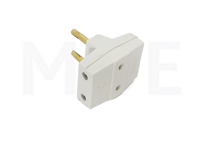 Three way Adapter | 2-pin telephone line plug To 3 Telephone Socket White