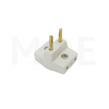 Three way Adapter | 2-pin telephone line plug To 3 Telephone Socket White