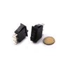 Rocker Switch Rectangular Black 1-0-2 ON-OFF-ON SPDT 3-Pin 15-20A 125-250VAC 26x21x9.8mm RS-103-3C | KCD3 مفتاح مفرد اسود