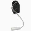 Mini Pull Cord Switch Rectangular Black ON-OFF 220VAC with Rope | 41-23885 مفتاح اسود مع حبل/مفتاح سويتش سحب صغيرة مع خيط