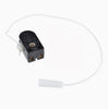 Mini Pull Cord Switch Rectangular Black ON-OFF 220VAC with Rope | 41-23885 مفتاح اسود مع حبل/مفتاح سويتش سحب صغيرة مع خيط