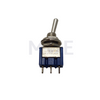 Mini Toggle Switch Rectangular Blue ON-OFF SPDT 3-Pin 3-6A 125-250VAC 13x7x10mm مفتاح نيكل ازرق