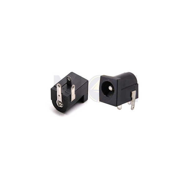 Female DC Power Supply Socket Barrel Jack 5.5×2.1mm فيش انتاية ديسي تلحيم