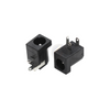 Female DC Power Supply Socket Barrel Jack 5.5×2.1mm فيش انتاية ديسي تلحيم
