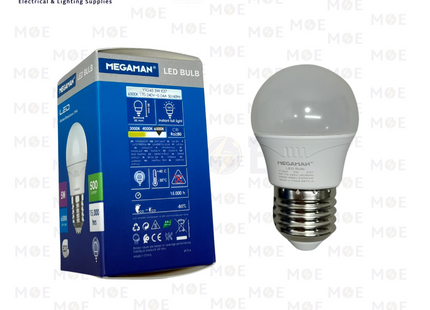 Megaman LED Lamp Bulb Warmwhite E27 05W | YTG45 | لمبة ليد برم بول ورم وايت