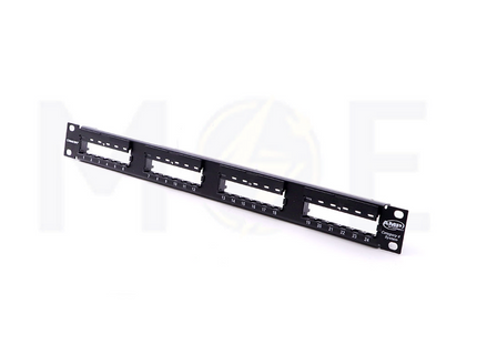 Universal Network Cabinet Rackmount patch panel 24-port AMP | 40633-1